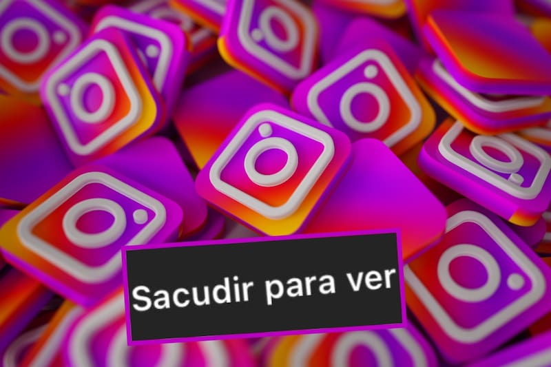 Los marcos y la opción de "Sacudir para ver".