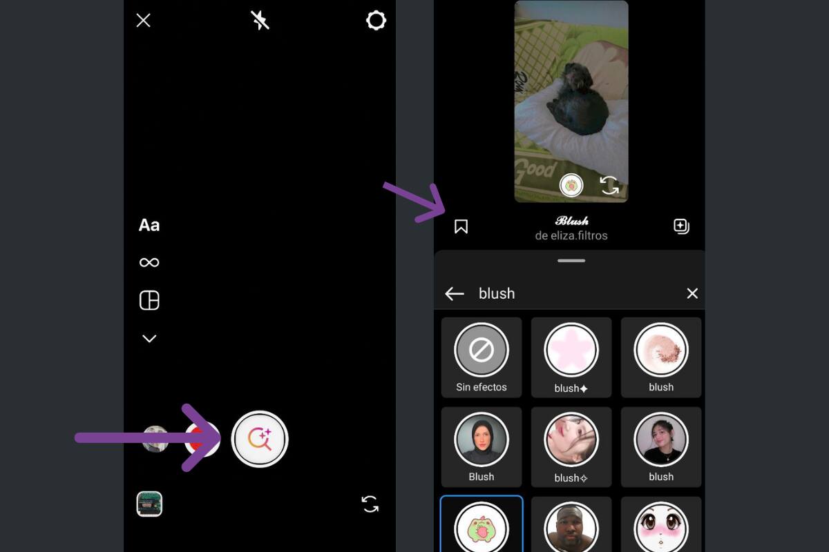 Siguiendo estos pasos, podrás revisar todos los filtros que Instagram tiene disponibles.