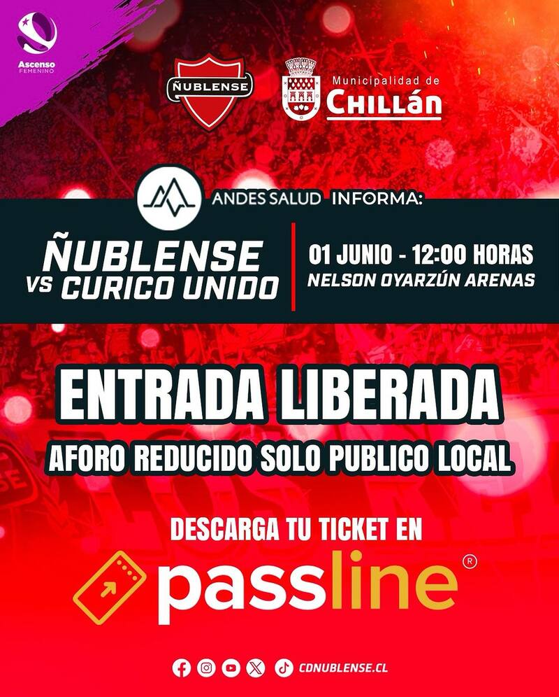 Instagram Deportivo Ñublense