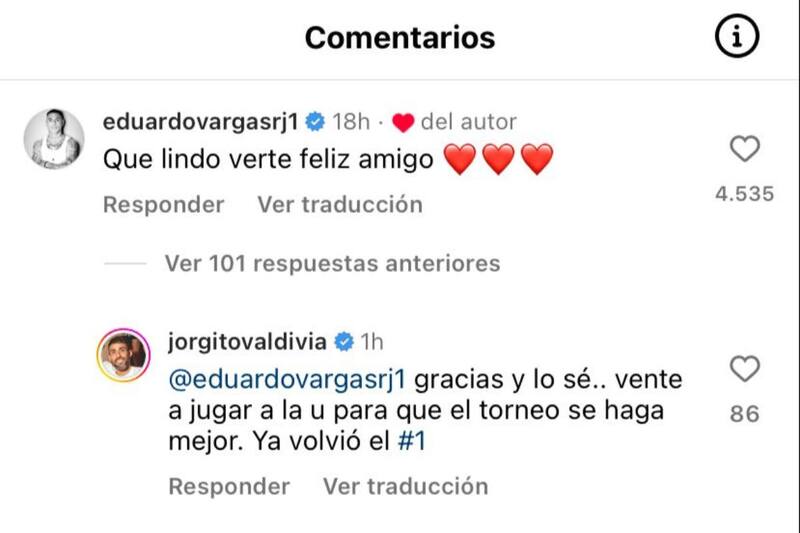 La notable conversación entre dos campeones de América.