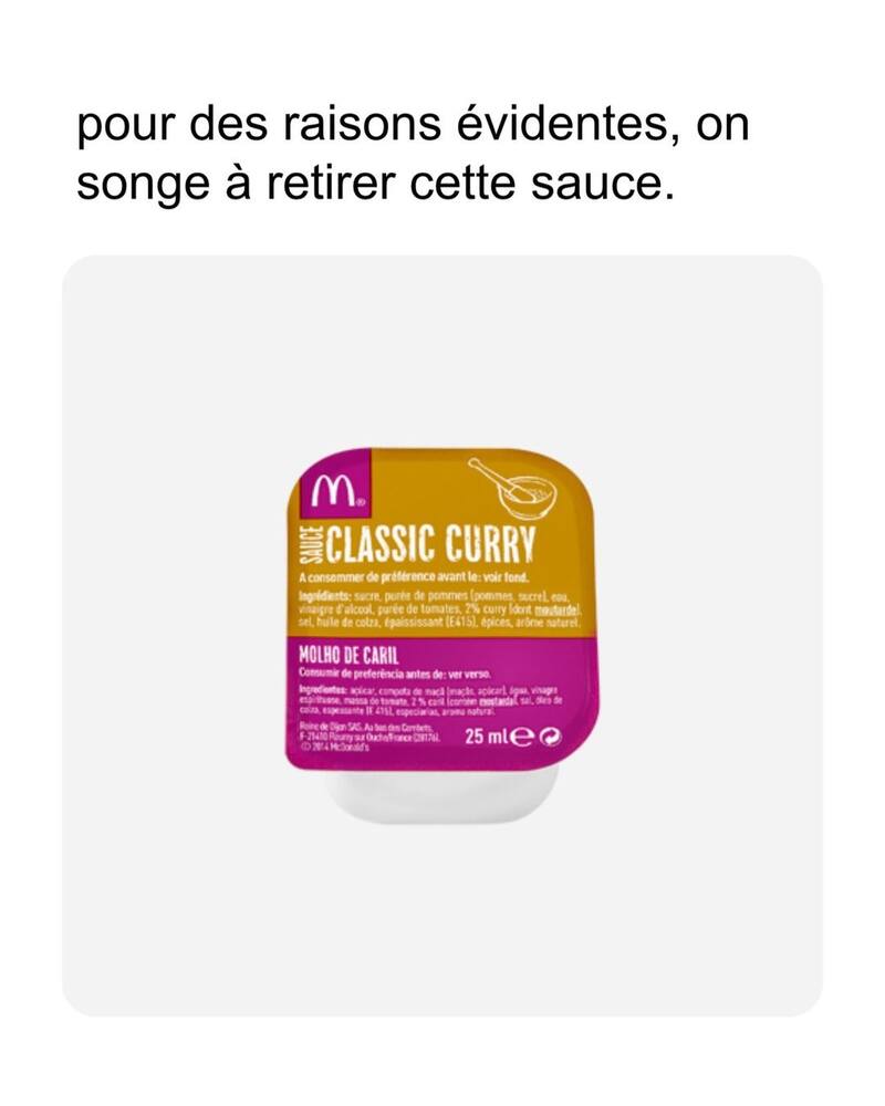 Instagram McDonald's Francia