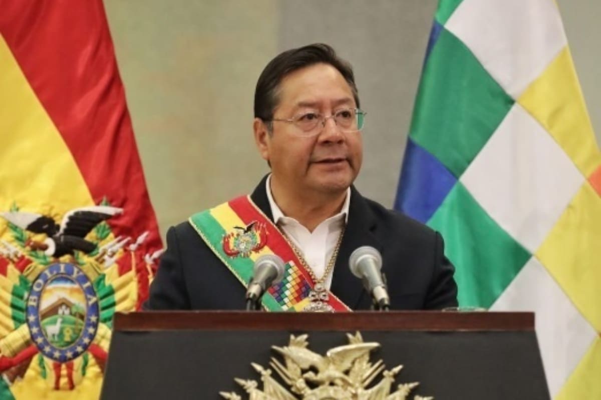Luis Arce, Presidente de Bolivia.