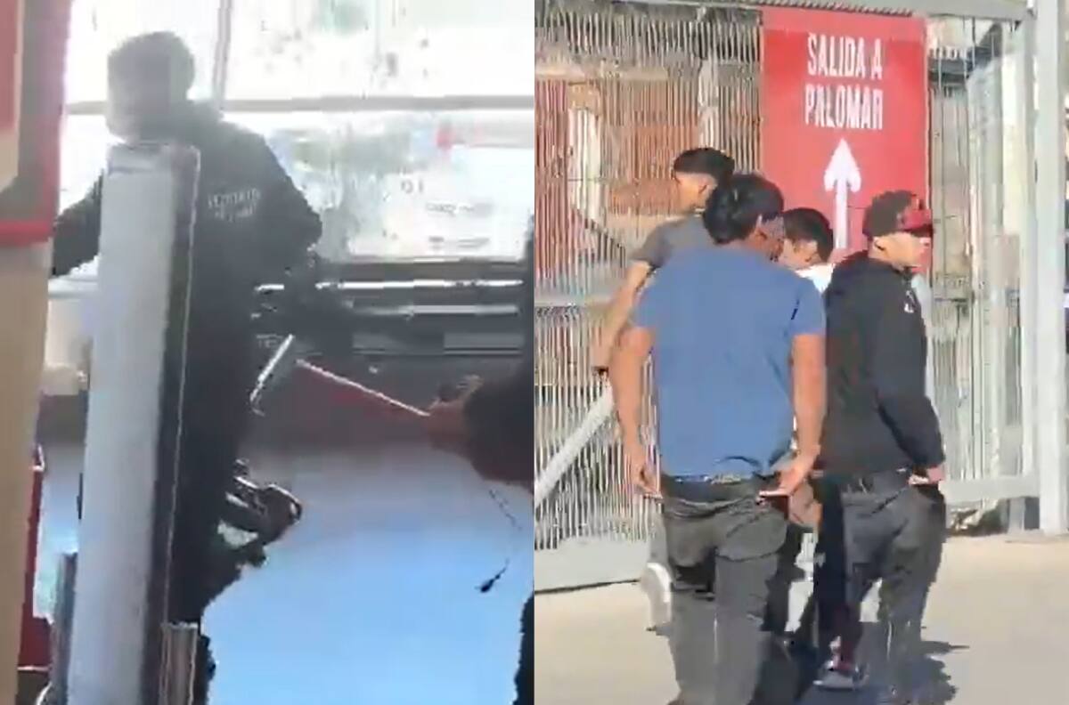 VIDEO | Guardias de seguridad logran frustrar turbazo en supermercado de Copiapó