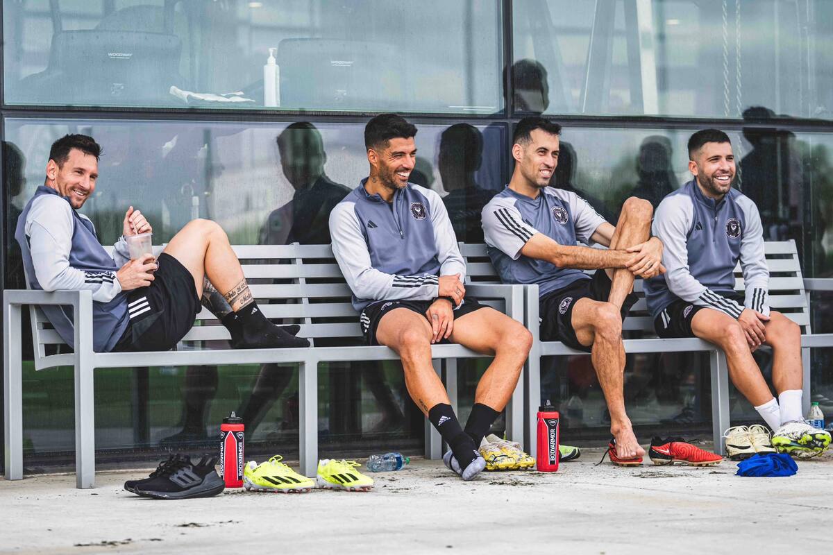 retorna a los entrenamientos con todas las estrellas. Foto: Inter Miami.