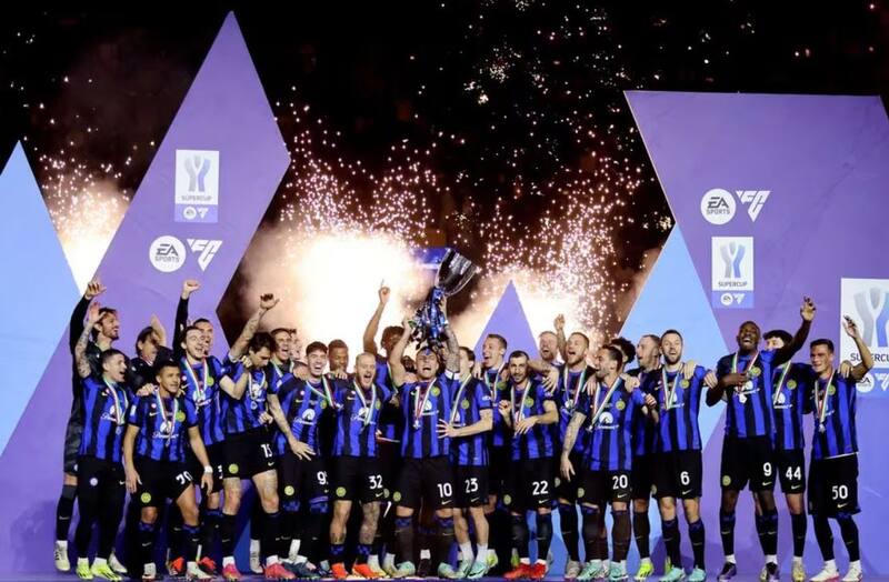 Inter de Milán, campeón de la Supercopa de Italia