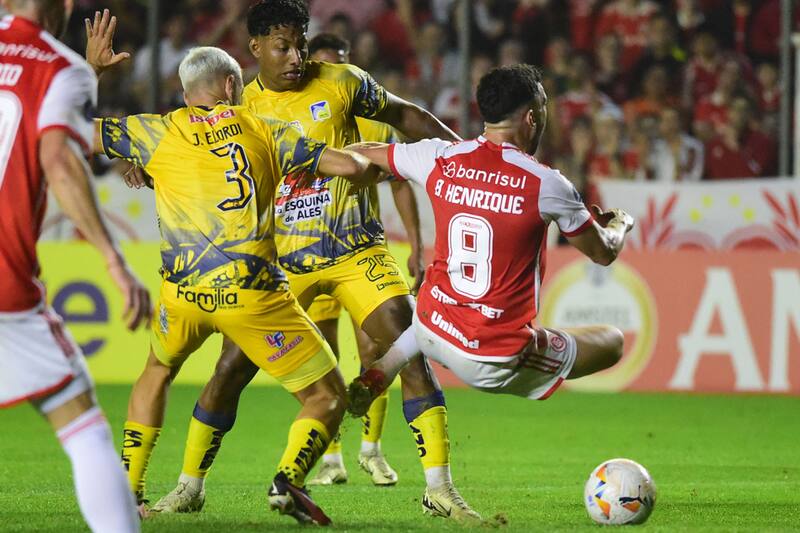 Inter de Porto Alegre Venció por 1-0 a Delfín de Ecuador.