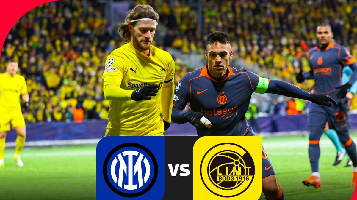 MARCADOR FINAL | Inter 1 - FK Bodo/Glimt 2 por Champions League 2025-2026