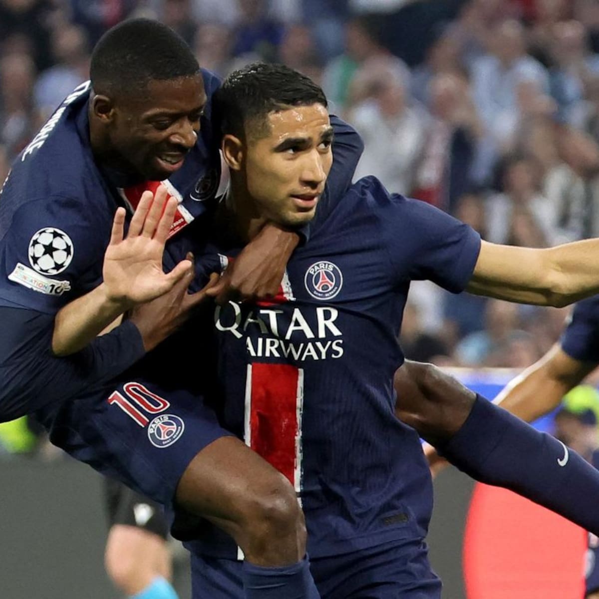 PSG recupera a Dembélé y Hakimi para la final de Champions ante Arsenal