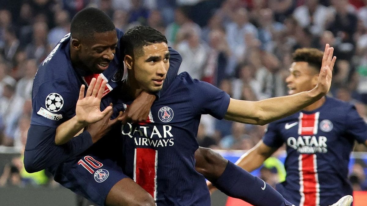 PSG recupera a Dembélé y Hakimi para la final de Champions ante Arsenal