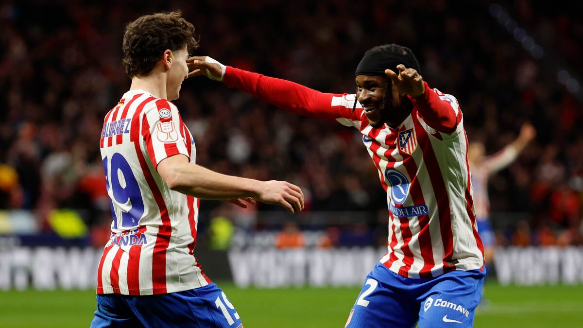 Atlético de Madrid humilla al Barcelona con aplastante goleada en semifinales de Copa del Rey