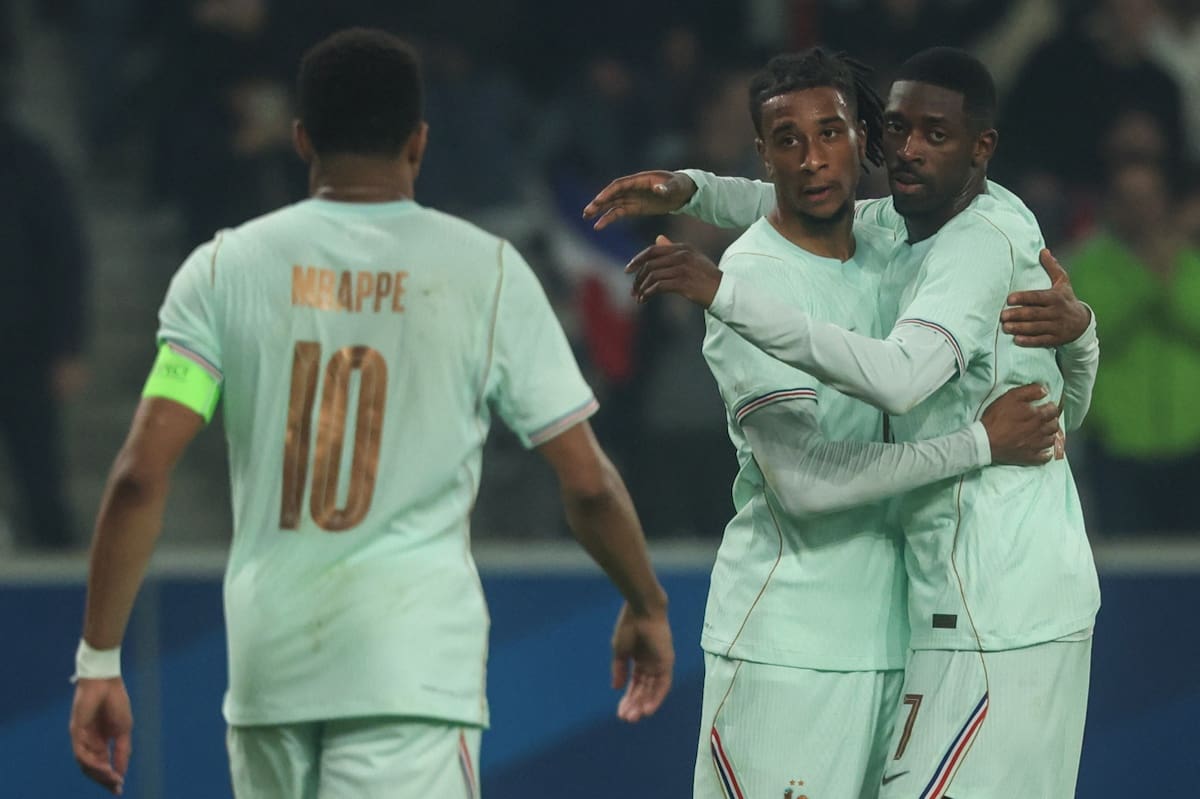 Michael Olise brilla con un triplete y lidera la goleada de Francia antes del Mundial. Foto: EFE.