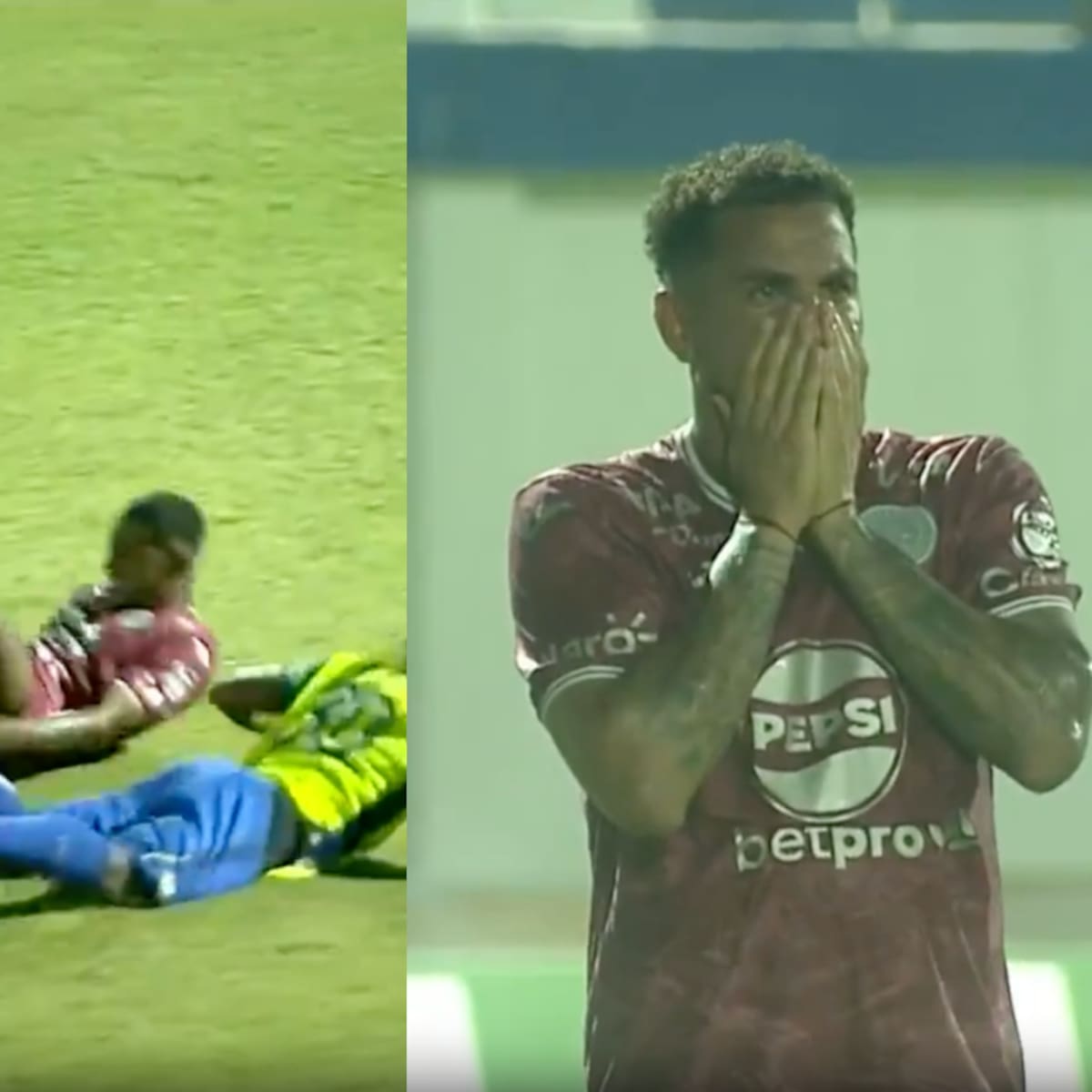 VIDEO | Esta lesión de Romario da Silva es la más terrible que se ha visto en años