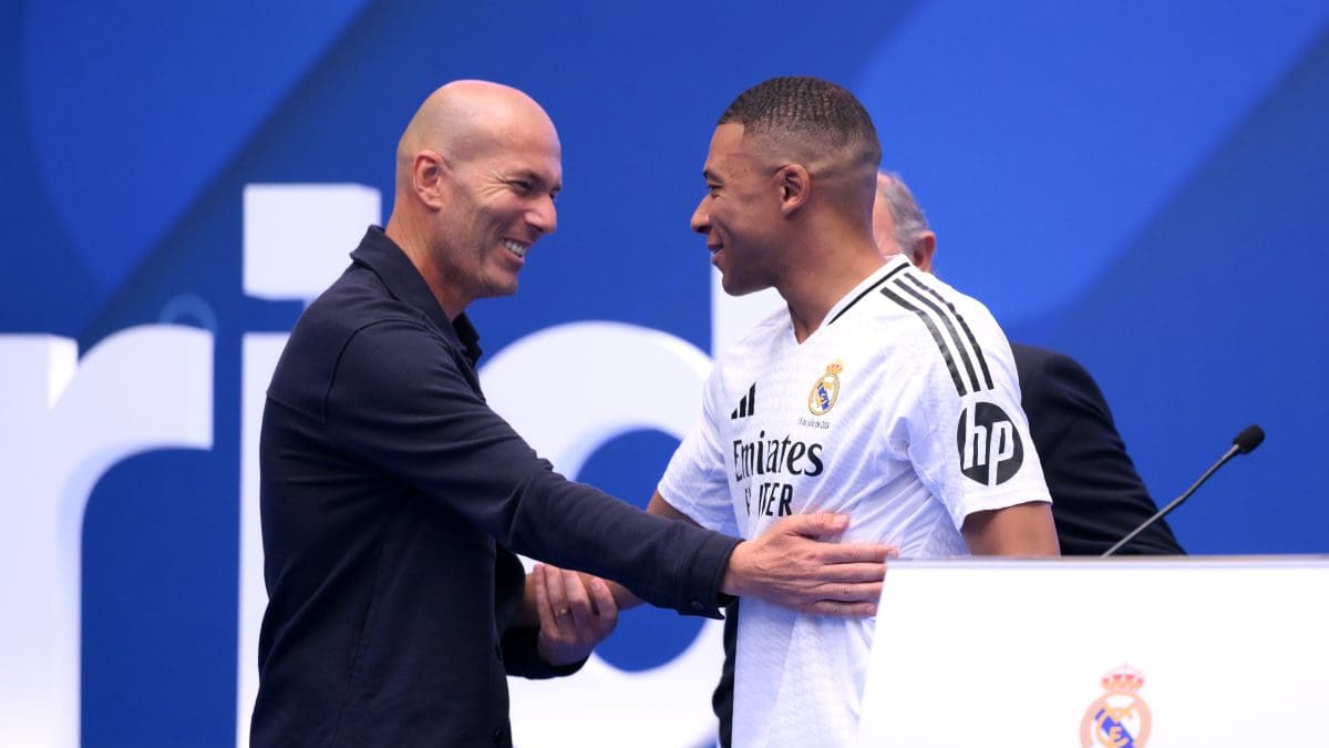 La primera reacción de Mbappé tras la llegada de Zidane a Francia