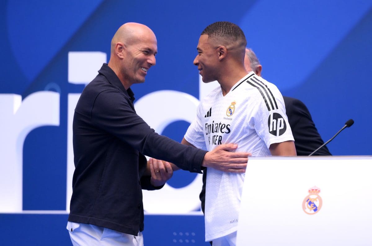 La primera reacción de Mbappé tras la llegada de Zidane a Francia