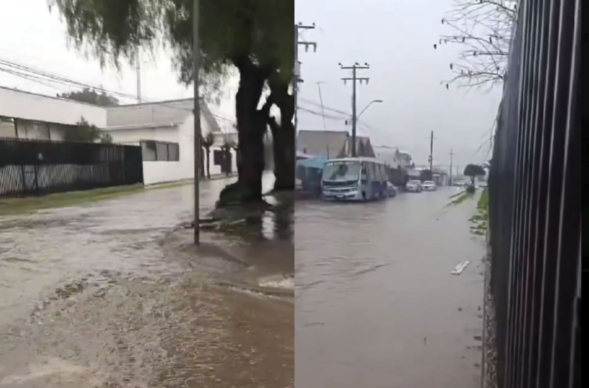 VIDEOS | Reportan inundación en calles y casas de Parral: Cientos de hogares se han visto afectados por el sistema frontal