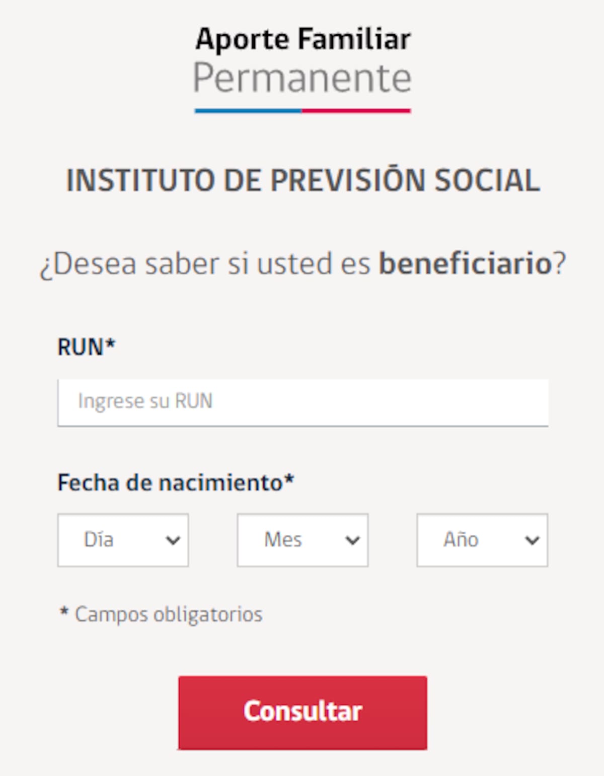 Conoce si tienes pagos pendientes del Aporte Familiar Permanente.