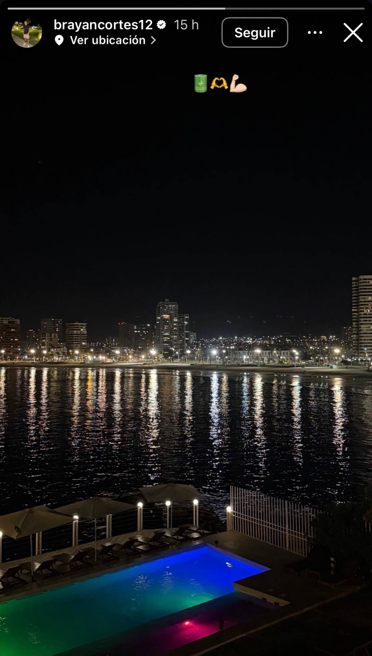 El arquero anda en su querido Iquique recargando energías. Foto: Instagram