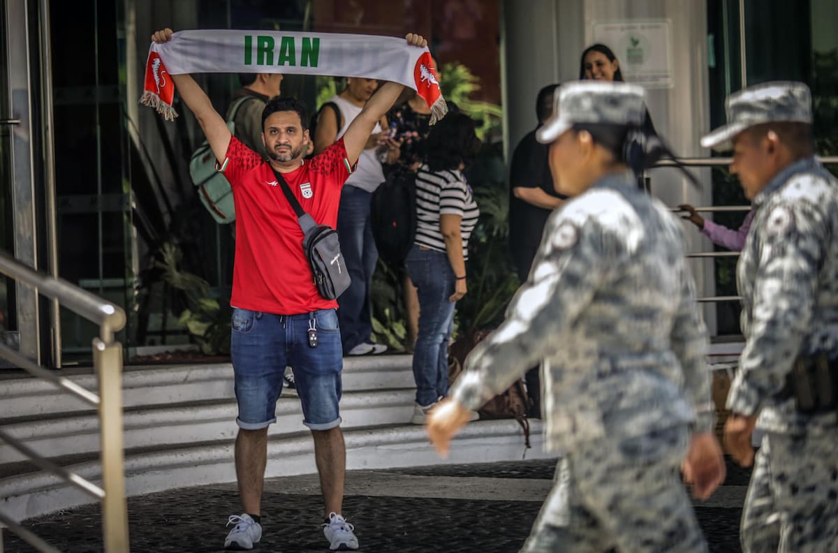 Macabro hallazgo junto a la concentración de Irán: el nuevo capítulo de un Mundial polémico