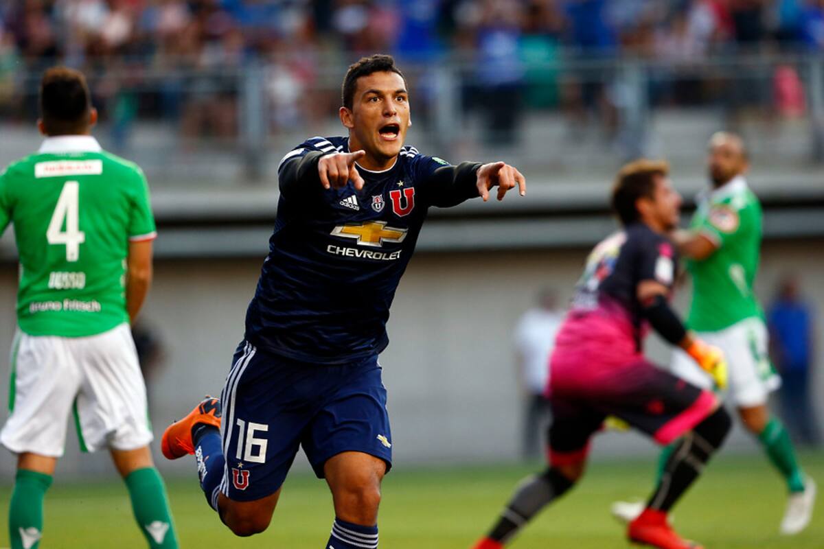 Isaac Díaz en su paso por la U.