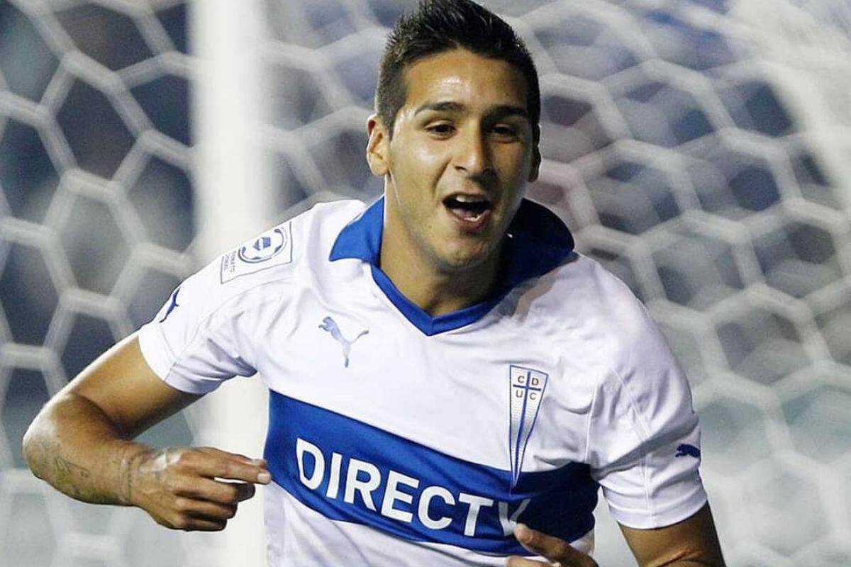 El delantero argentino tuvo un excelente rendimiento en Universidad Católica en 2013. Foto: Instagram @Cruzados.