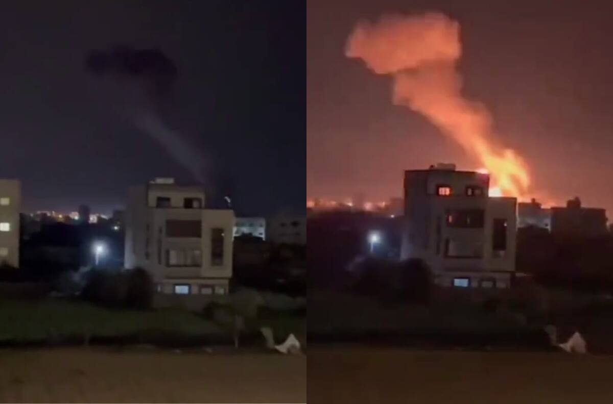 VIDEO | Israel bombardea instalación militar de Hamás en Gaza