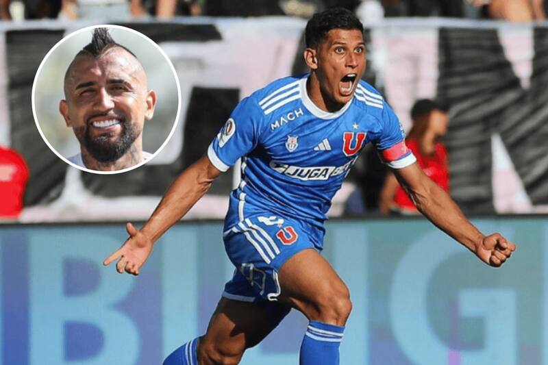 fue quien le marcó a los albos por la U en el Monumental este año.