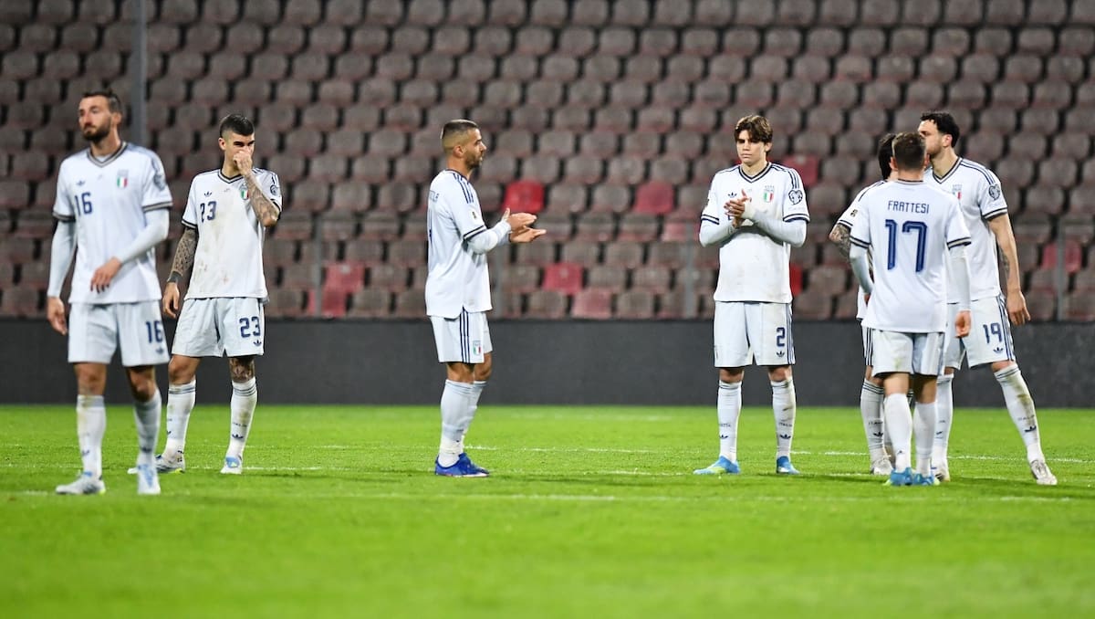 La Azzurra volvió a quedar fuera de un Mundial. Es la tercera vez consecutiva. Foto: Agencia EFE