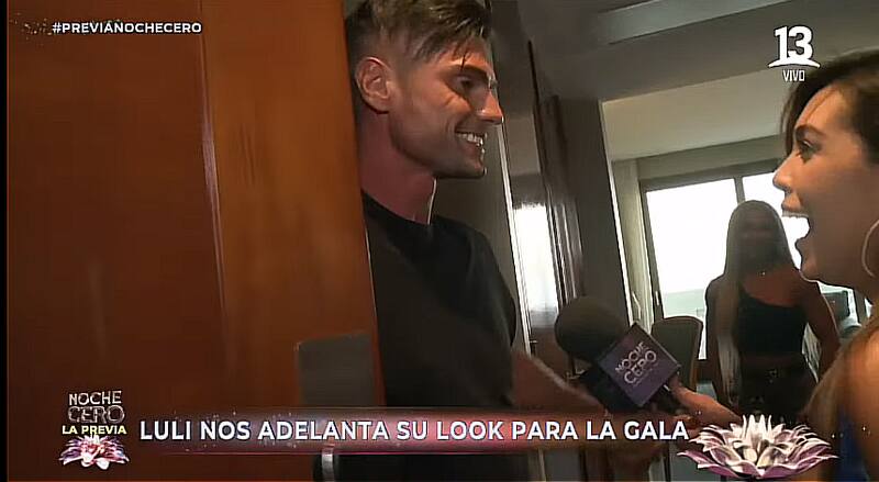 Fue quien abrió la puerta en plena transmisión de la previa de la Gala Viña 2023 / Canal 13