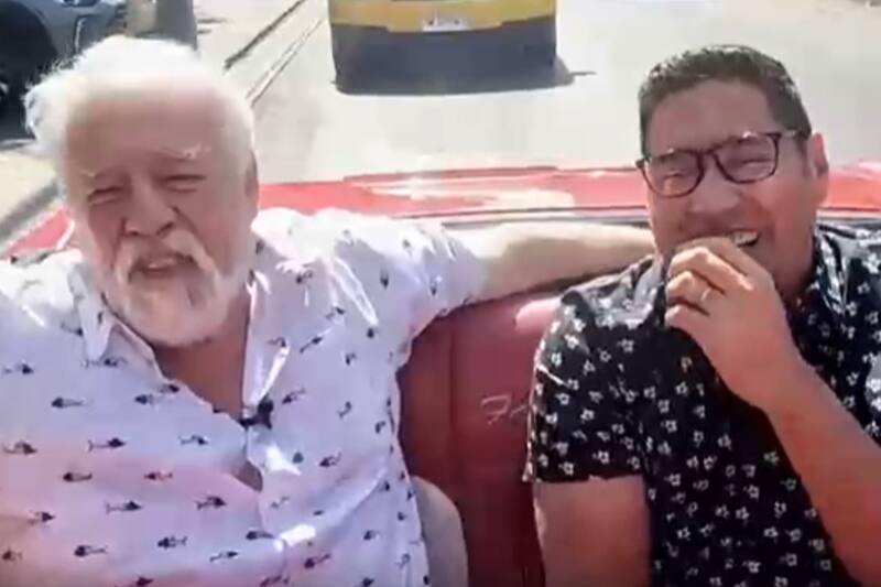 Así fue el primer chiste de Iván Arenas en la televisión. Créditos: Canal 13