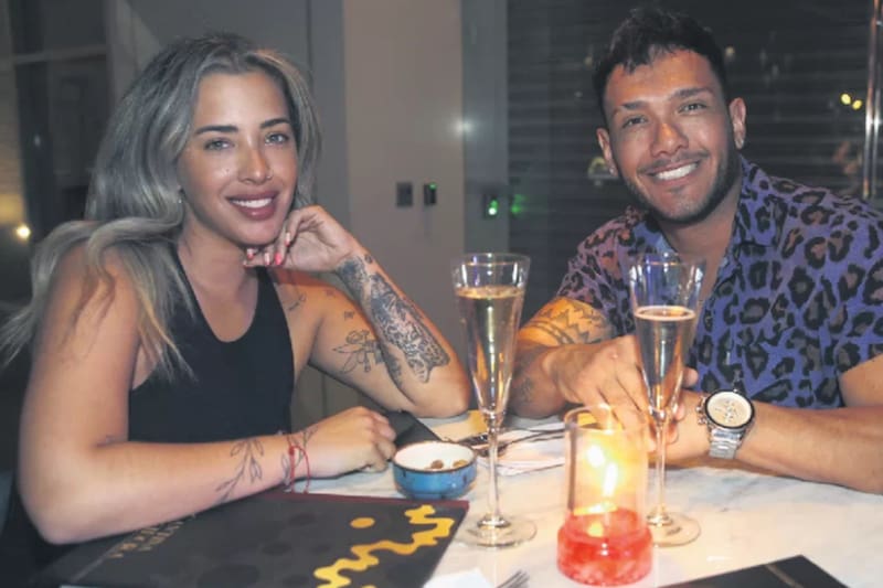 Iván Cabrera comparto foto de Tiffany Magrini vestida de novia/ LUN