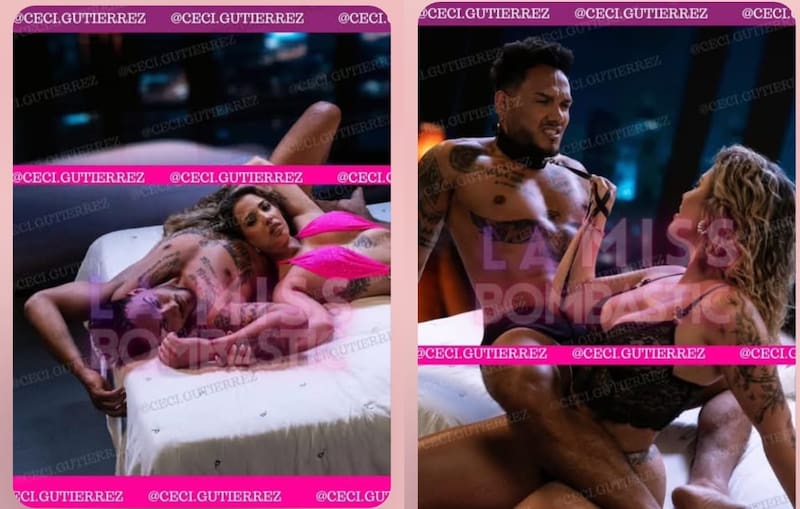 La pareja debutó en una plataforma para adultos. Créditos: Instagram