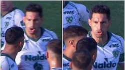 VIDEO | Los tuvieron que separar: el tenso momento que protagonizaron Iván Morales y Chaco Insaurralde en Argentina