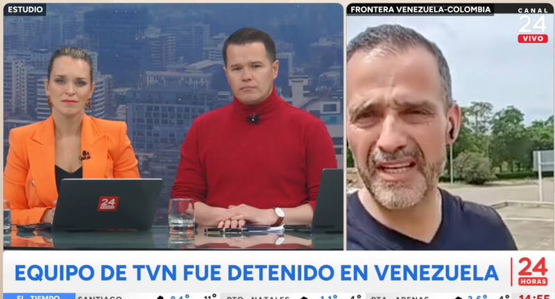 Iván Núñez relata momentos de terror en Venezuela.