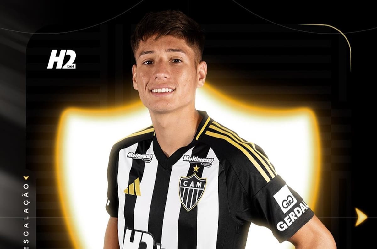 fue titular en el empate entre el Atlético Mineiro y el Vitória. Foto: Facebook Atlético Mineiro