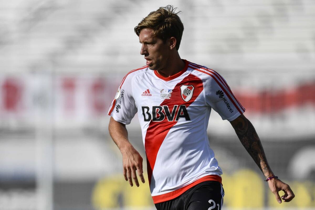 en su paso por River Plate.
