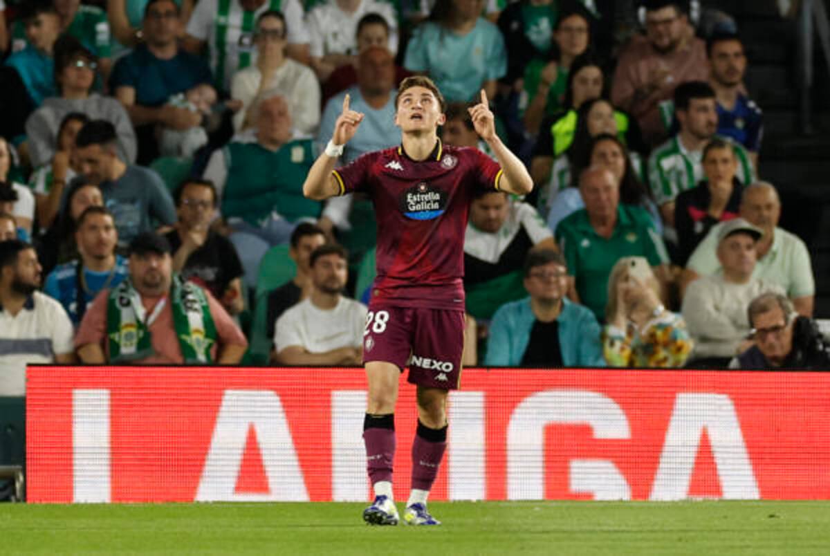 Chucki, la joya del Valladolid es pretendido por los balnquiverdes de Manuel Pellegrini. Foto: EFE