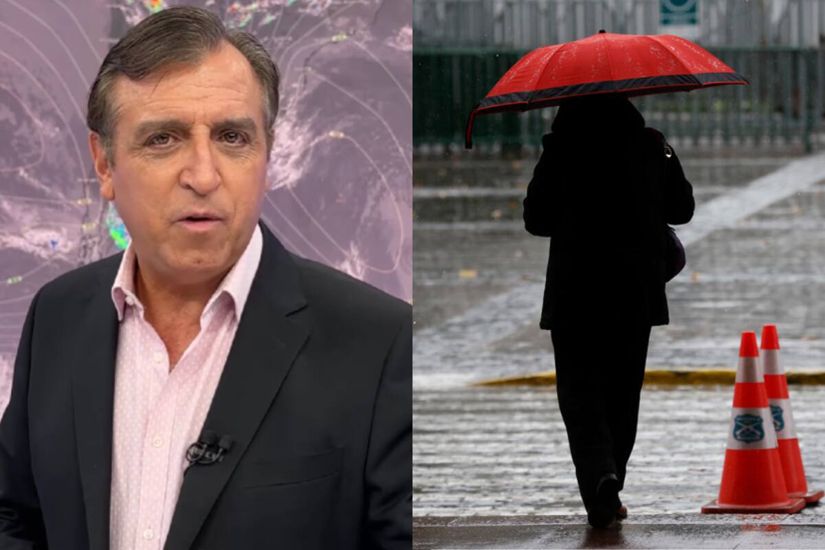 El meteorólogo pronosticó lluvia para los últimos días del mes.