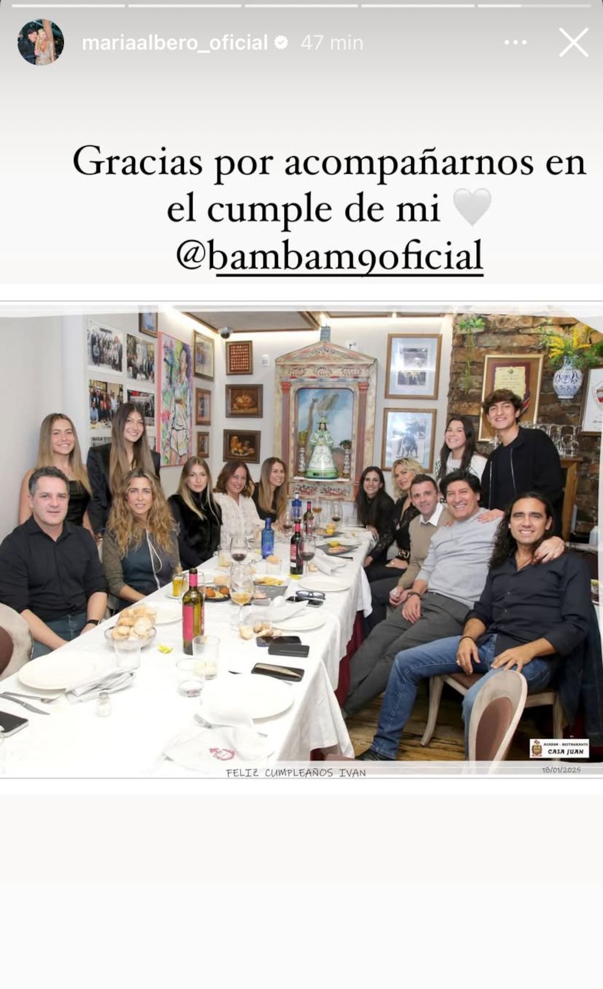La íntima celebración de cumpleaños de Bam Bam.