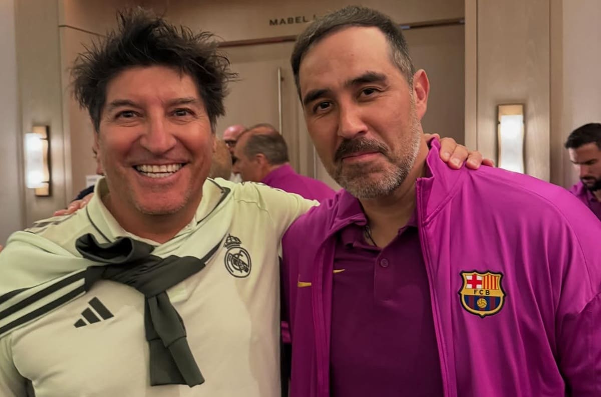 “Con el Capitán”: Iván Zamorano y Claudio Bravo se enfrentan hoy en Duelo de Leyendas entre Real Madrid y Barcelona