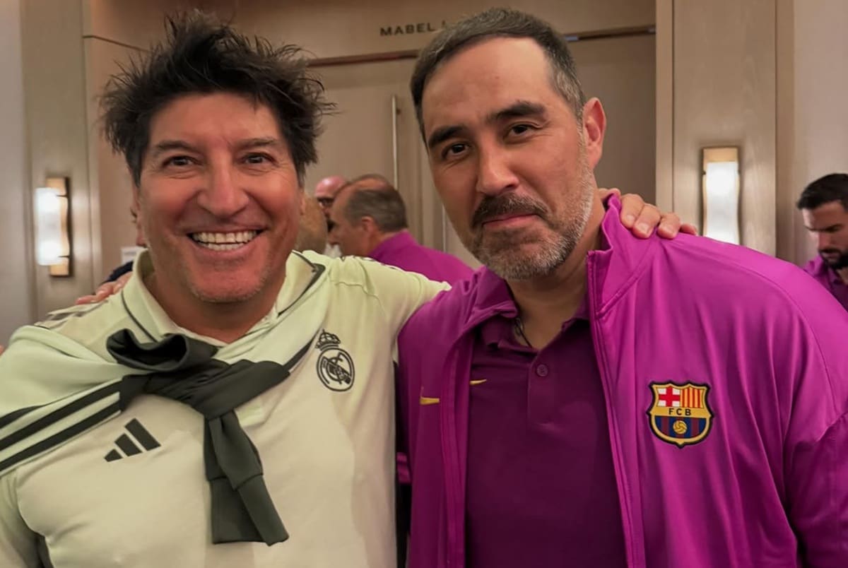 Jugarán en Duelo de Leyendas de Real Madrid y Barcelona. Foto: Instagram