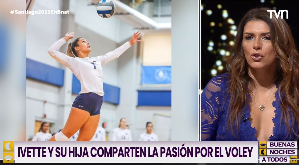 En “Buenas Noches a Todos”, Ivette Vergara habló orgullosa de Maite y la bonita conexión que tiene con ella gracias al voleibol.