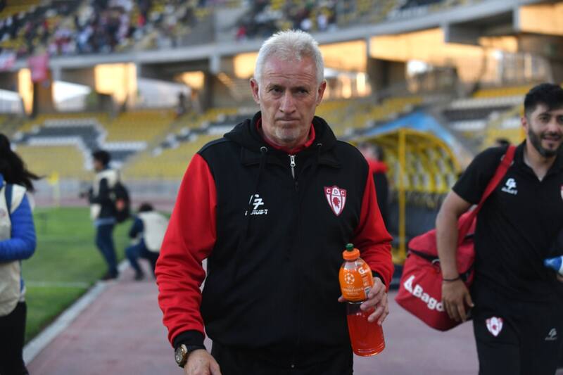 , entrenador de Deportes Copiapó. Foto: Agencia Aton.