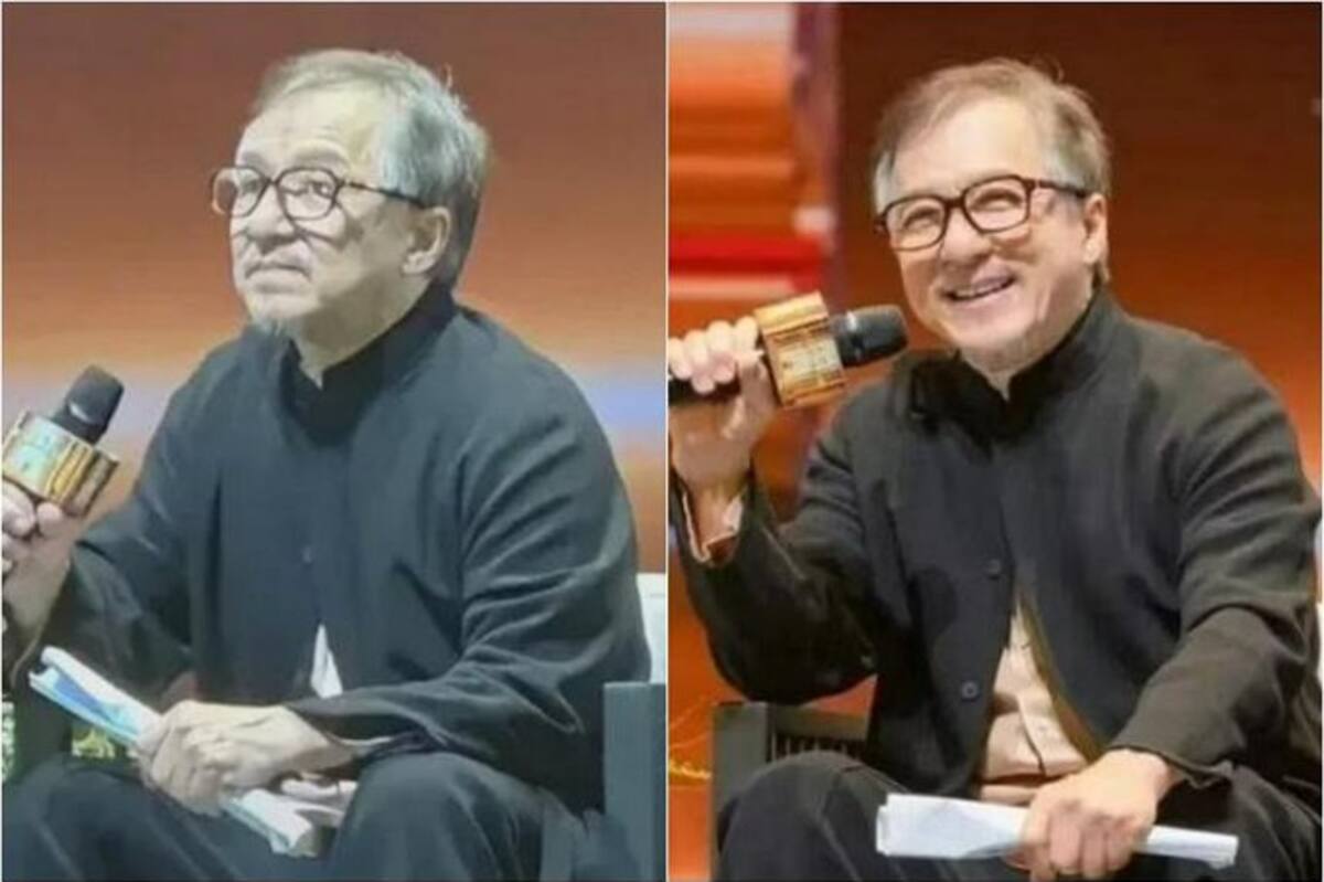 Las imágenes de Jackie Chan dando una conferencia que encendieron los rumores sobre su estado de salud
