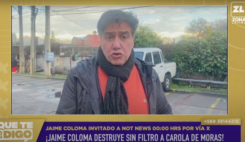 Jaime Coloma se fue en picada contra Carolina de Moras.