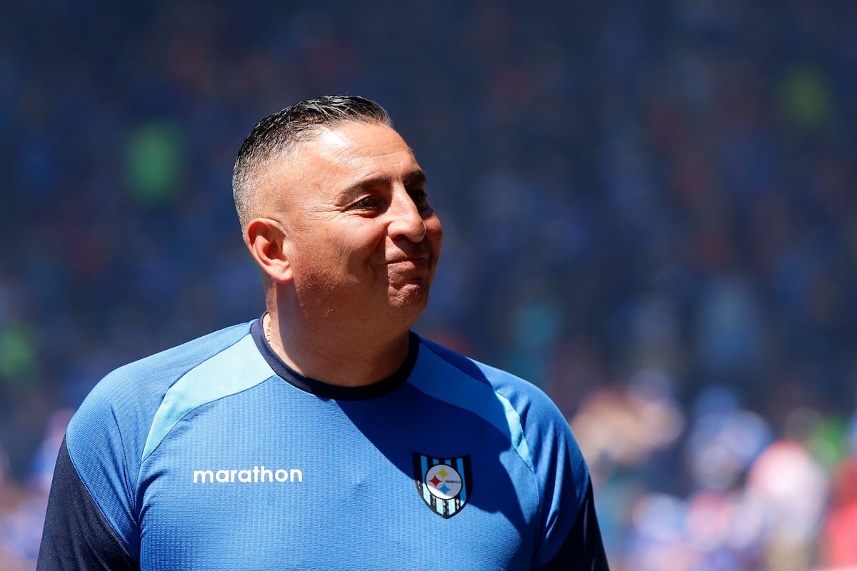 El DT en su paso por Huachipato. Foto: Agencia Aton.