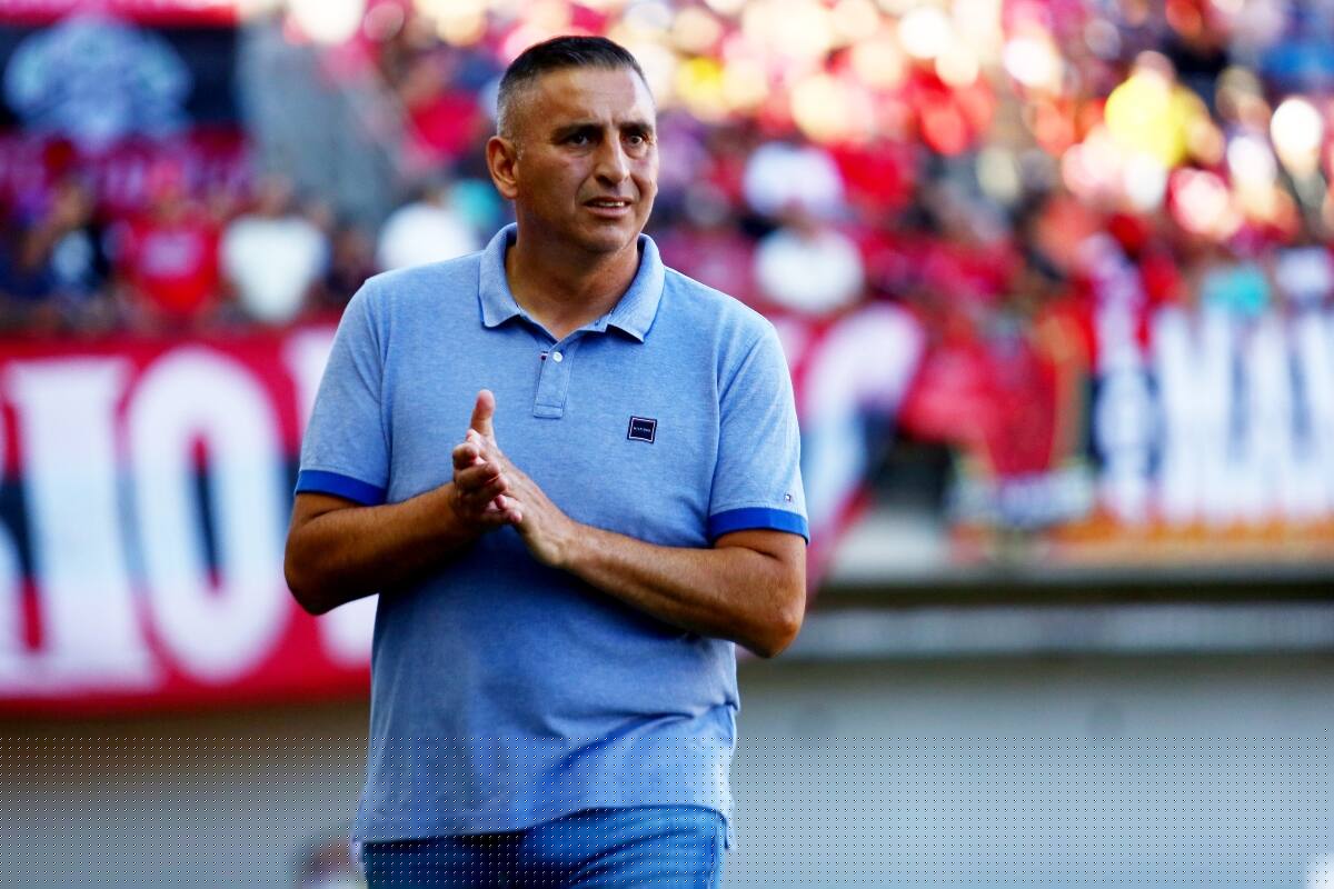 Jaime García aclara que está feliz en Ñublense y que no se le pasa por la cabeza poner fin a su estadía (Foto: Aton)