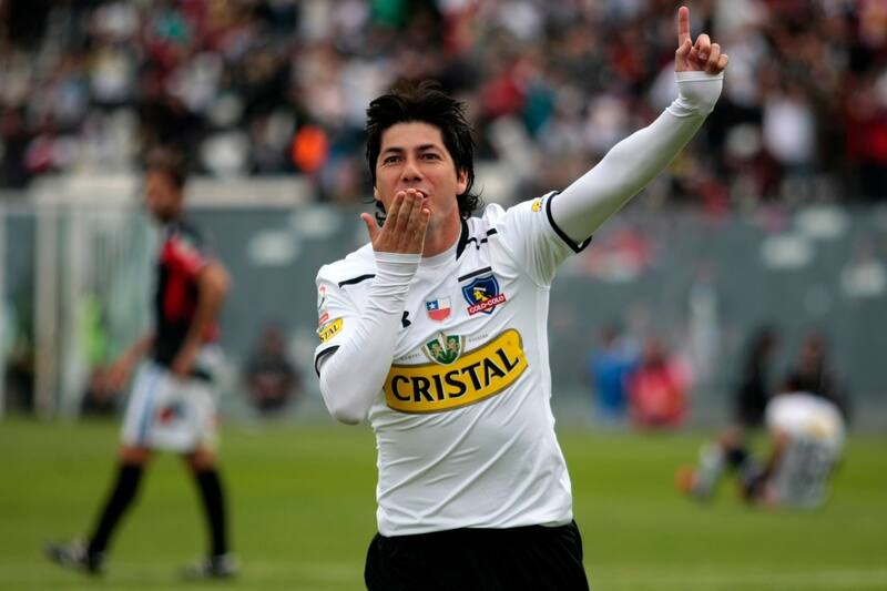 jugando por Colo Colo en 2014.