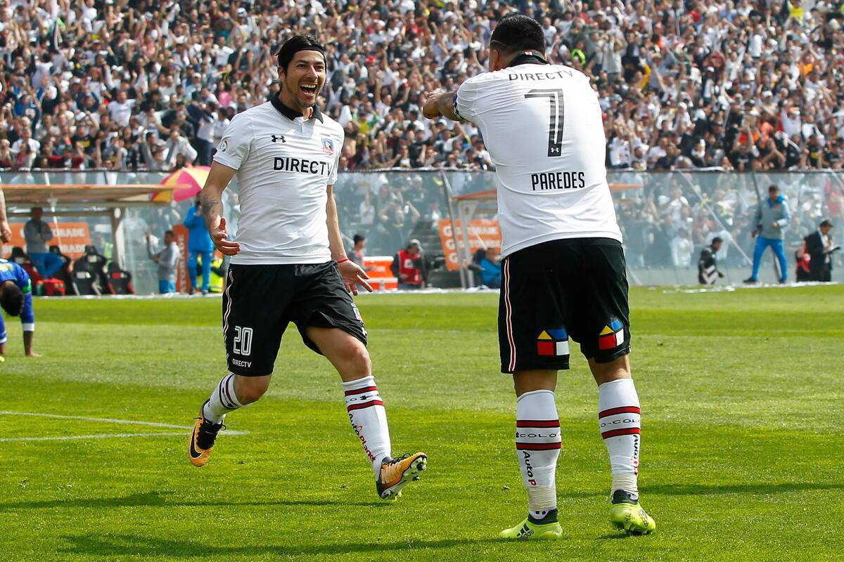 como compañeros en Colo Colo. Foto: Ramon Monroy/Photosport*