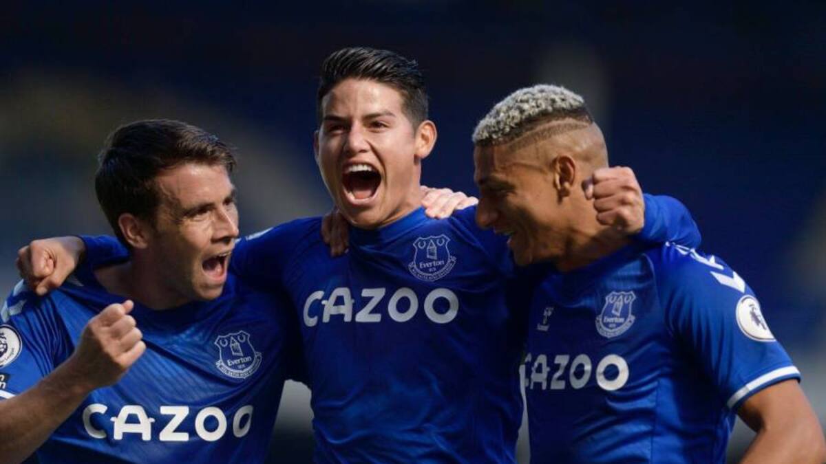 Jürgen Klopp elogió al Everton de James Rodríguez, archirrival del Liverpool