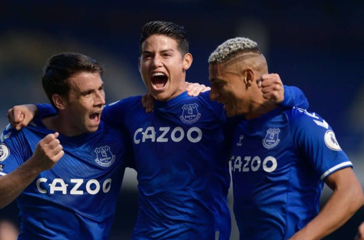 Jürgen Klopp elogió al Everton de James Rodríguez, archirrival del Liverpool